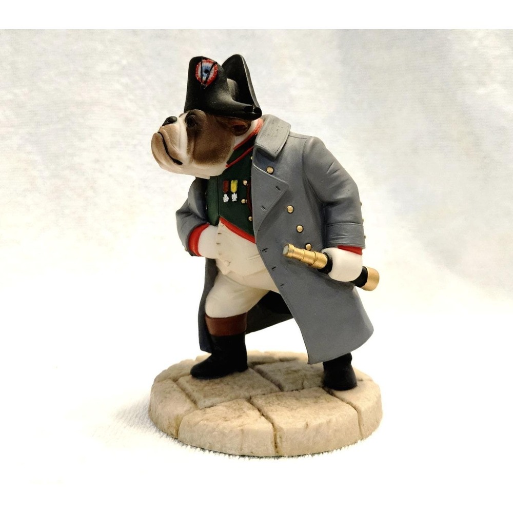 Rare Robert Harrop CC121 Napoleon Bulldog Doggie People Retired 2004 HandPainted - Picture 2 of 15